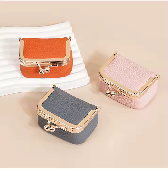 LUMOR - Genuine Leather Mini Jewelry Purse