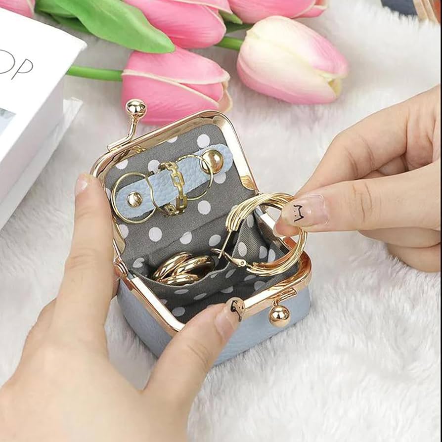 LUMOR - Genuine Leather Mini Jewelry Purse